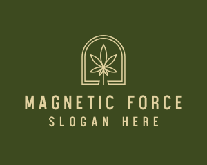 Marijuana Leaf Dispensary logo design