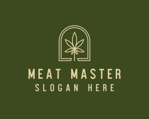 Marijuana Leaf Dispensary logo design