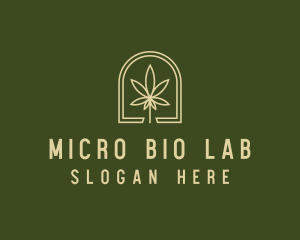 Marijuana Leaf Dispensary logo design