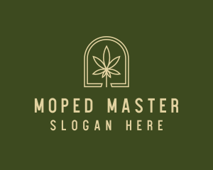 Marijuana Leaf Dispensary logo design