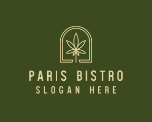 Marijuana Leaf Dispensary logo design