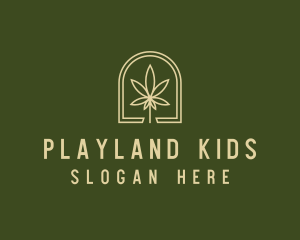 Marijuana Leaf Dispensary logo design