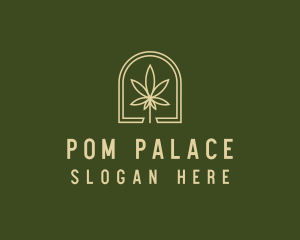 Marijuana Leaf Dispensary logo design