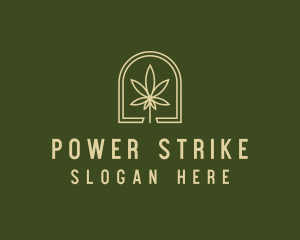 Marijuana Leaf Dispensary logo design