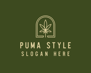 Marijuana Leaf Dispensary logo design