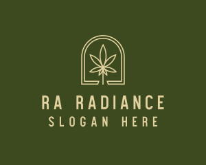 Marijuana Leaf Dispensary logo design