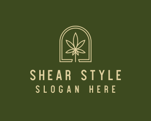 Marijuana Leaf Dispensary logo design