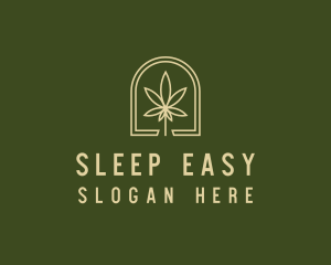 Marijuana Leaf Dispensary logo design