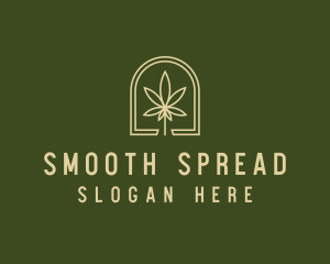 Marijuana Leaf Dispensary logo design