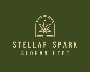 Marijuana Leaf Dispensary logo design