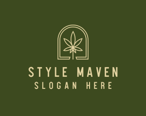 Marijuana Leaf Dispensary logo design