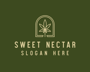 Marijuana Leaf Dispensary logo design