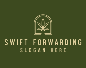 Marijuana Leaf Dispensary logo design