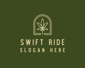 Marijuana Leaf Dispensary logo design