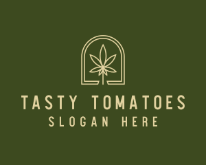 Marijuana Leaf Dispensary logo design