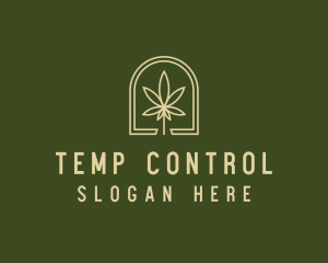 Marijuana Leaf Dispensary logo design