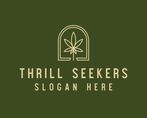 Marijuana Leaf Dispensary logo design