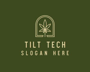 Marijuana Leaf Dispensary logo design