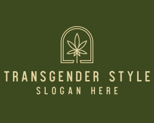 Marijuana Leaf Dispensary logo design