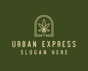 Marijuana Leaf Dispensary logo design