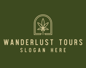 Marijuana Leaf Dispensary logo design