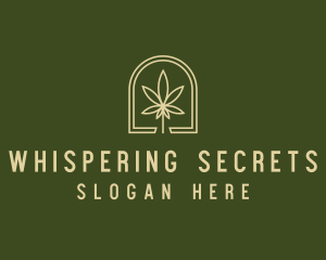 Marijuana Leaf Dispensary logo design