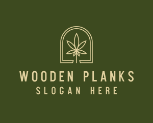 Marijuana Leaf Dispensary logo design