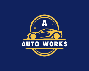 Vehicle Auto Detailing logo design