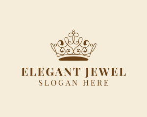 Pageant Crown Jeweler logo design