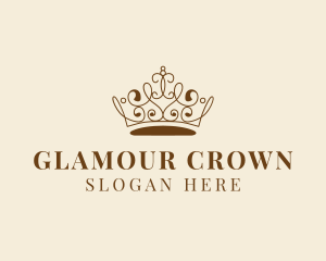 Pageant - Pageant Queen Crown Jeweler logo design