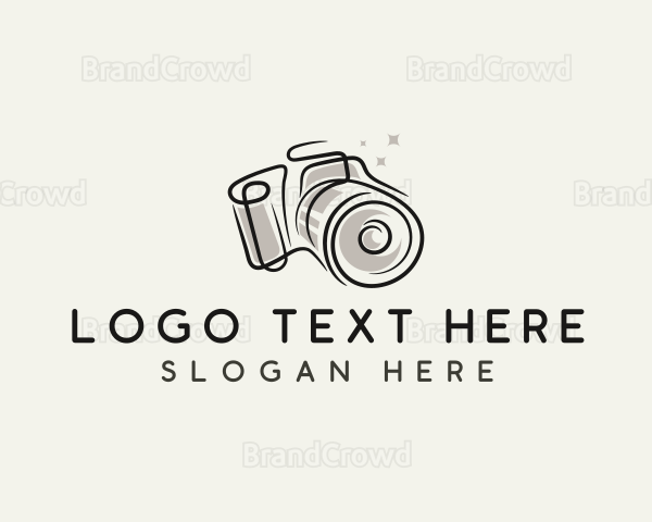 Camera Lens Photography Logo