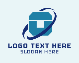 Blue - Tech Company Letter O logo design