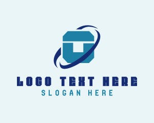 Tech - Tech Company Letter O logo design