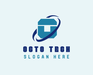 Tech Company Letter O logo design