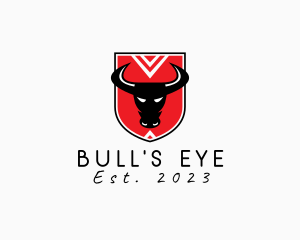 Bull Fight Shield logo design