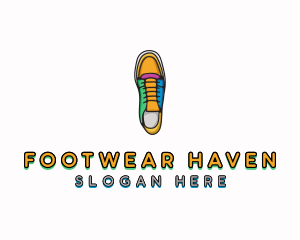 Sneaker Fashion Shoemaker logo design