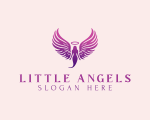 Spiritual Holy Angel logo design