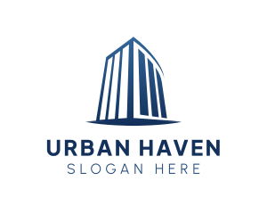 Urban Building Real Estate logo design