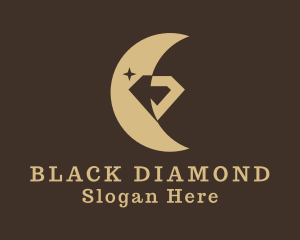 Moon Diamond Jeweler logo design