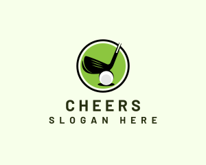 Green Flag - Golf Club Sport logo design