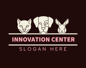 Center - Pet Veterinary Center logo design