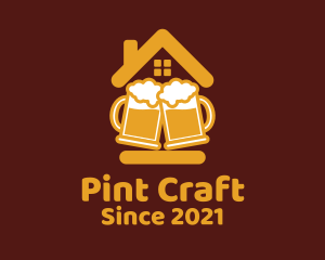 Pint - Pub Beer House logo design