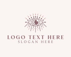 Foresight - Mystical Tarot Eye logo design