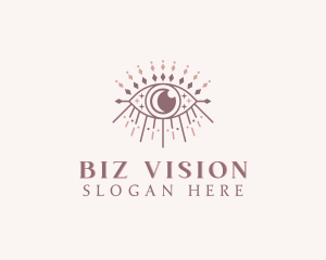 Mystical Tarot Eye logo design