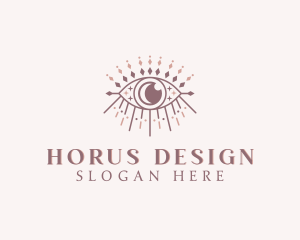 Horus - Mystical Tarot Eye logo design