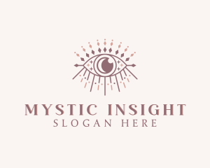 Mystical Tarot Eye logo design