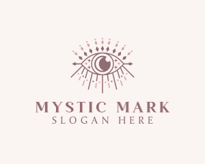 Mystical Tarot Eye logo design