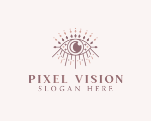 Mystical Tarot Eye logo design