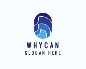 Ocean Waves Surf  Logo