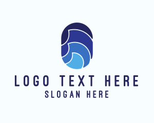 Ocean Waves Surf  logo design